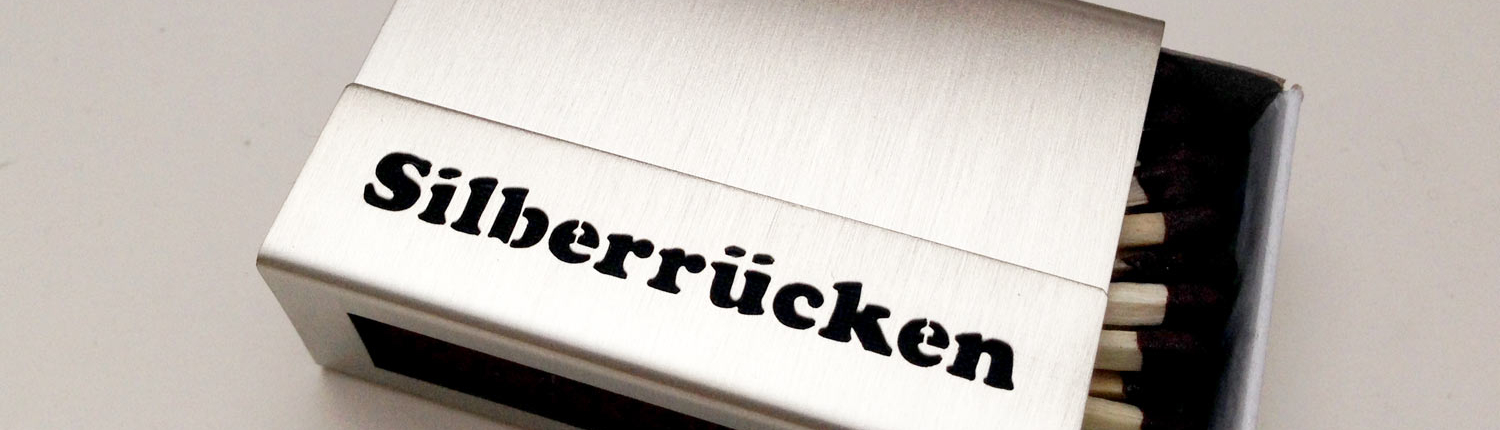 Hülle "Silberrücken" aus Edelstahl Hülle "Silberrücken" aus Edelstahl